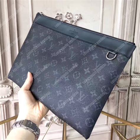 pochette uomo pelle lv|Men's Leather Pouches .